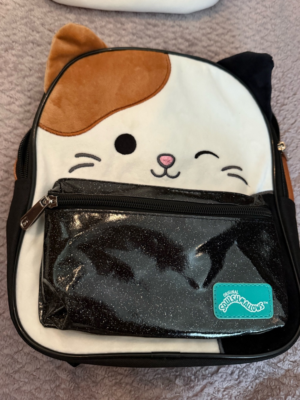 Squishmallows Cam Calico Cat Plush Backpack & Accessories Bundle Set 🐈💗🐈‍⬛ ✨ - Picture 4 of 9